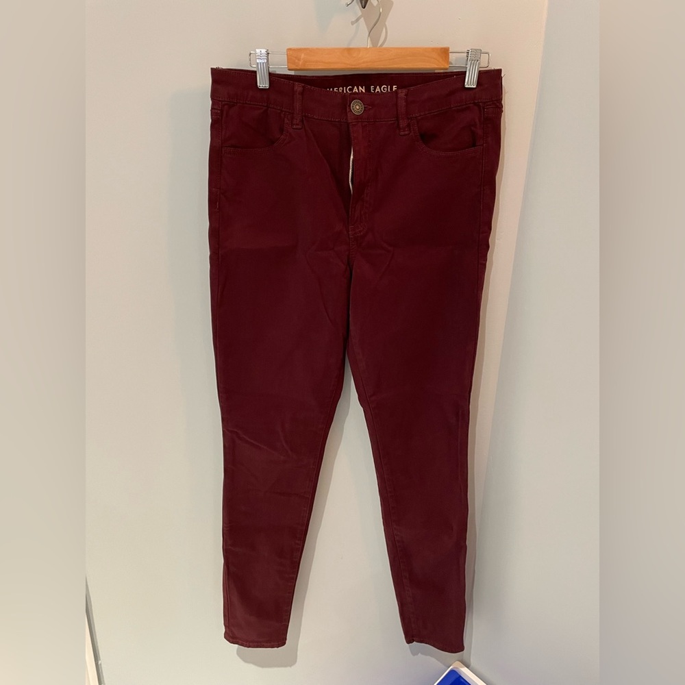 High rise jeggings
